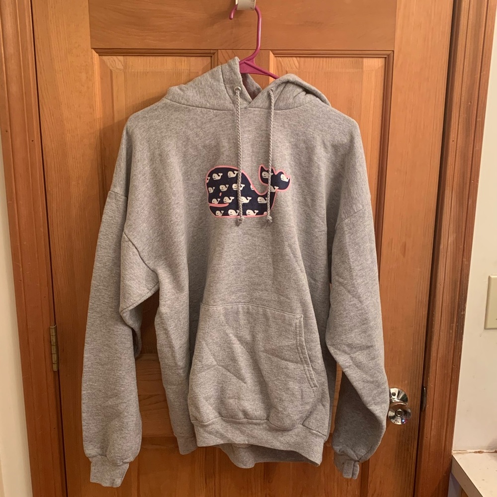 Vineyard Vines Large Grey Sweatshirt Hoodie